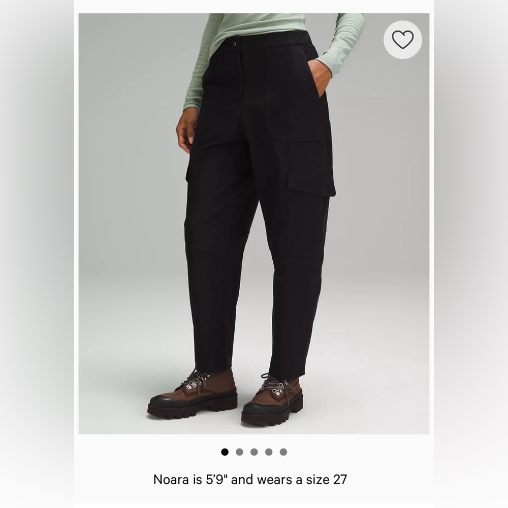 Lululemon Light Utilitech Cargo Pocket High-Rise Pant